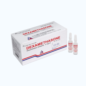 Dexamethason 4mg/ml (Hộp 1 vỉ x 10 ống x 1ml)