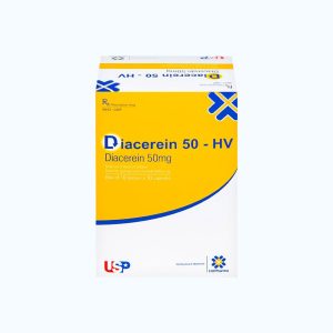 Thuốc Diacerein 50 - HV USP điều trị các bệnh thoái hóa khớp (10 vỉ x 10 viên)
