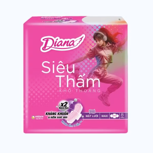 Băng Vệ Sinh DIANA Siêu Thấm Cánh (8 Miếng)