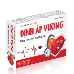 Viên uống AE Định Áp Vương hỗ trợ cải thiện cao huyết áp (Hộp 3 vỉ x 10 viên)