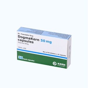 DOGMAKERN 50MG Kern Pharma (Hộp 02 Vỉ x 15 Viên)