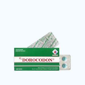 Viên nén bao đường Dorocodon Domesco trị ho khan do kích thích (2 vỉ x 10 viên)