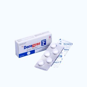 Viên nén Dorogyne F 1.5M IU/250mg điều trị nhiễm khuẩn đường răng miệng (2 vỉ x 5 viên)