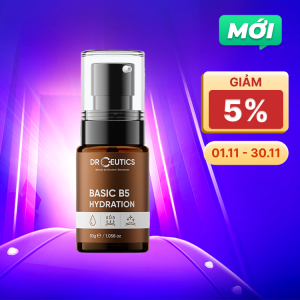 DrCeutics Tinh Chất Cấp Ẩm & Làm Dịu Da Basic B5 Hydration (30g/Chai)