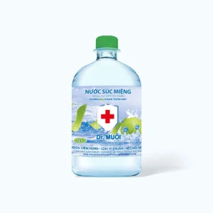 Nước Súc Miệng DR.MUỐI Hương Vỏ Chanh (chai 1000ml)