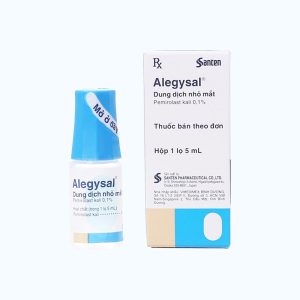Thuốc nhỏ mắt Alegysal trị viêm kết mạc dị ứng (chai 5ml)