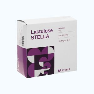 Dung dịch uống Lactulose Stella trị táo bón, bệnh lý não do gan (20 gói x 15ml)