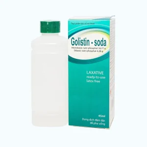 Dung dịch uống Golistin Soda làm sạch ruột trước phẫu thuật chai 45ml CPC1