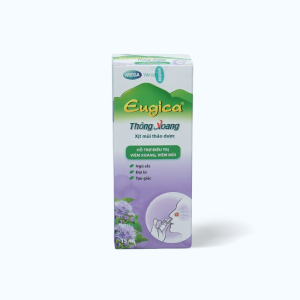 Dung dịch xịt mũi thảo dược EUGICA thông xoang hỗ trợ giảm triệu chứng viêm xoang, viêm mũi (Chai 15ml)