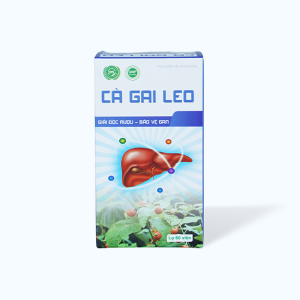 Thực phẩm bảo vệ sức khỏe Dược Nam cà gai leo hỗ trợ giải độc gan (Hộp 60 viên)