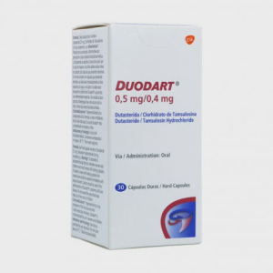 Viên nang Duodart 0,5mg/0,4mg hỗ trợ điều trị phì đại lành tính tiền liệt tuyến (chai 30 viên)