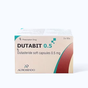Viên nang Dutabit 0.5mg trị và phòng ngừa bệnh phì đại tuyến tiền liệt lành tính (3 vỉ x 10 viên)