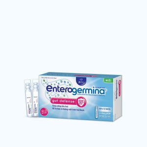 Enterogermina Gut Defense 2bn/5ml (Hộp 20 ống) – Bổ sung lợi khuẩn, bảo vệ tiêu hóa