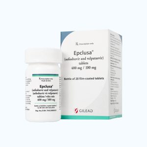 Viên nén bao phim Epclusa 400mg/100mg điều trị viêm gan C mạn tính (chai 28 viên)