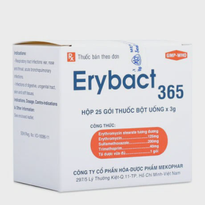 Erybact 365 (Hộp 25 gói x 3g)