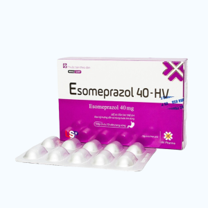 Viên nang Esomeprazol 40mg USP trị loét dạ dày tá tràng, viêm thực quản trào ngược (3 vỉ x 10 viên)