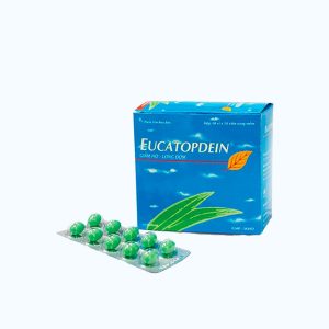 Viên nang Eucatopdein trị ho do kích thích, long đờm (10 vỉ x 10 viên)