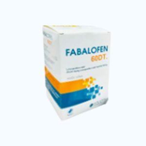 Viên nén Fabalofen DT 50mg giảm đau, hạ sốt, chống viêm (10 vỉ x 10 viên)