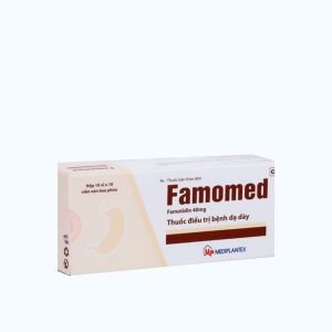 Viên nén bao phim Famomed điều trị viêm loét dạ dày (10 vỉ x 10 viên)