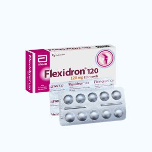 Viên nén bao phim Flexidron 120mg điều trị viêm xương khớp, viêm khớp dạng thấp (3 vỉ x 10 viên)
