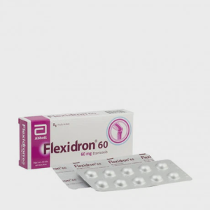 Viên nén bao phim Flexidron 60mg điều trị viêm xương khớp, viêm khớp dạng thấp (3 vỉ x 10 viên)