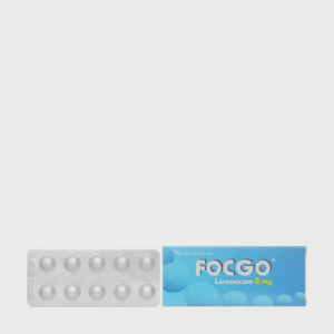 Viên nén Focgo 8mg Phong Phú kháng viêm, giảm đau xương khớp (3 vỉ x 10 viên)