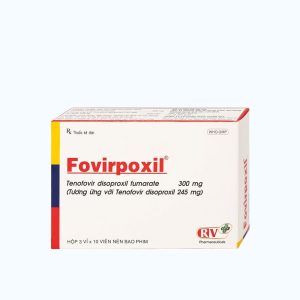 Viên uống Fovirpoxil điều trị nhiễm HIV-1 ở người lớn (30 viên)