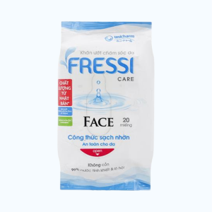 Khăn ướt FRESSI CARE chăm sóc da (20 miếng/gói)