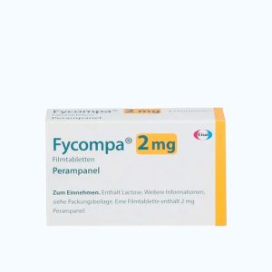 Viên nén Fycompa 2mg điều trị bổ trợ cơn động kinh (4 vỉ x 7 viên)