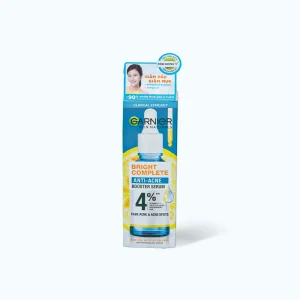 Serum GARNIER Bright Complete Anti-Acnes Booster Hỗ Trợ Giảm Mụn, Sáng Da (Chai 30ml)