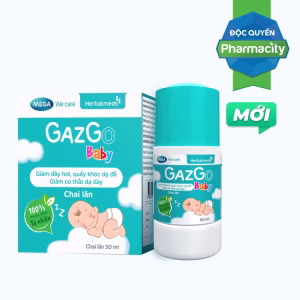 Gazgo baby giảm đầy hơi, quấy khóc dạ đề, giảm co thắt dạ dày (50ml)