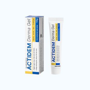 Gel Actidem Derma Gel hỗ trợ ngăn ngừa mụn, làm mờ vết thâm (18g)
