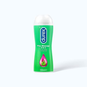 Gel bôi trơn DUREX Play Massage 2in1 làm tăng độ ẩm âm đạo chứa Vitamin E giúp bảo vệ da (200ml)