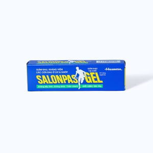 Gel Salonpas giảm đau cơ, đau lưng, đau khớp, cứng vai (tuýp 30g)