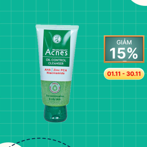Gel rửa mặt ACNES Oil Control Cleanser giúp kiểm soát nhờn (Tuýp 100g)
