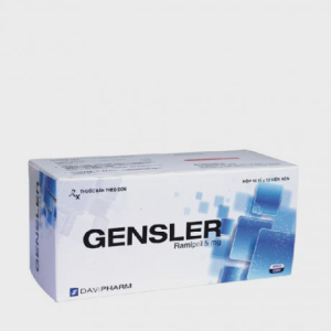 Viên nén Gensler 5mg điều trị tăng huyết áp, suy tim (10 vỉ x 10 viên)