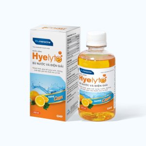 Thực phẩm bảo vệ sức khỏe Gia Nguyễn Hyelyte Bổ sung điện giải vị cam (250ml)