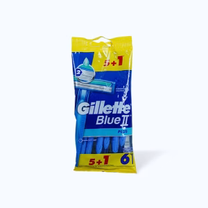Dao Cạo Râu GILLETTE BLUE II PLUS (6 Cái/Gói)