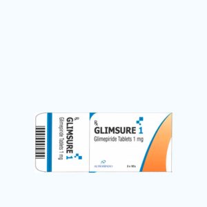 Viên nén Glimsure 3mg điều trị đái tháo đường không phụ thuộc insulin (type 2) (3 vỉ x 10 viên)