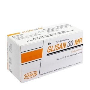 Viên nén tác dụng kéo dài Glisan 30mg MR điều trị đái tháo đường type 2 (10 vỉ x 30 viên)