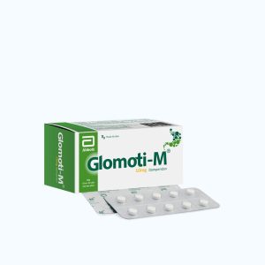Viên nén Glomoti-M 10mg Glomed điều trị triệu chứng nôn và buồn nôn (10 vỉ x 10 viên)