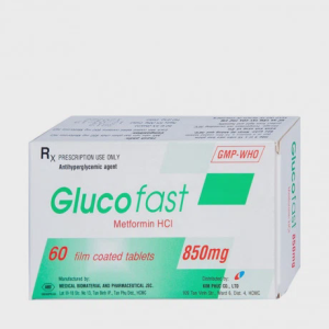 Glucofast 850mg (4 vỉ x 15 viên)