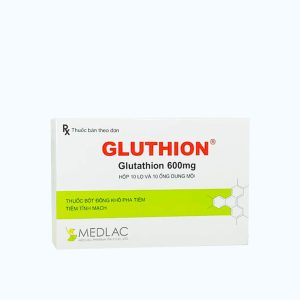 Gluthion 600mg/4ml Farmaceutico (Hộp 10 ống bột x 10 ống dung môi)