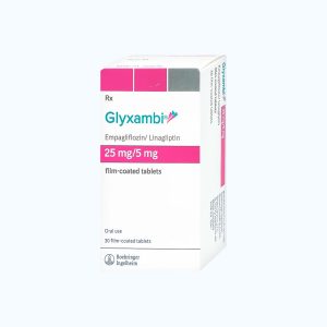 Viên nén Glyxambi 25mg/5mg điều trị đái tháo đường type 2 (3 vỉ x 10 viên)