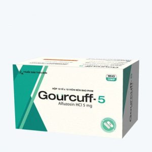 Viên nén Gourcuff-5mg Davipharm điều trị phì đại u tuyến tiền liệt (10 vỉ x 10 viên)