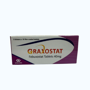 GRAXOSTAT TAB F.C 40MG BOX 30
