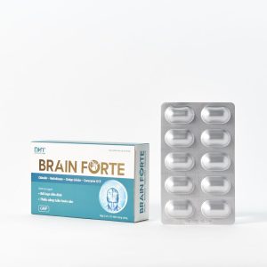 Viên uống Hataphar Brain Forte hỗ trợ điều trị rối loạn tiền đình (Hộp 3 vỉ x 10 viên)