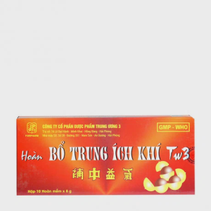 Viên hoàn Hoàn Bổ Trung Ích Khí Nam Hà tỳ vị suy nhược, trung khí hạ hãm, tiêu chảy (10 hoàn x 8g)