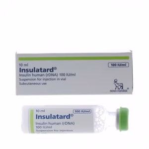 Hỗn dịch tiêm Insulatard 100IU/ml insulin trị đái tháo đường