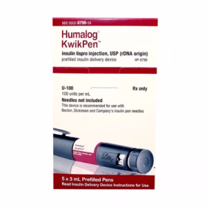 Dung dịch tiêm Humalog Kwikpen 100IU/ml insulin trị đái tháo đường 0